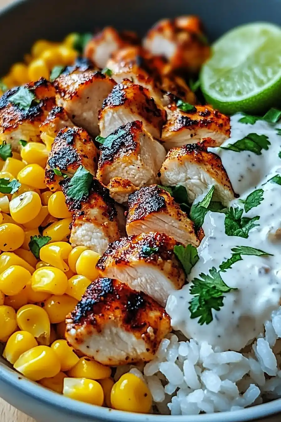 Street_Corn-Chicken-Rice-Bowl easy Street Corn Chicken Rice Bowl