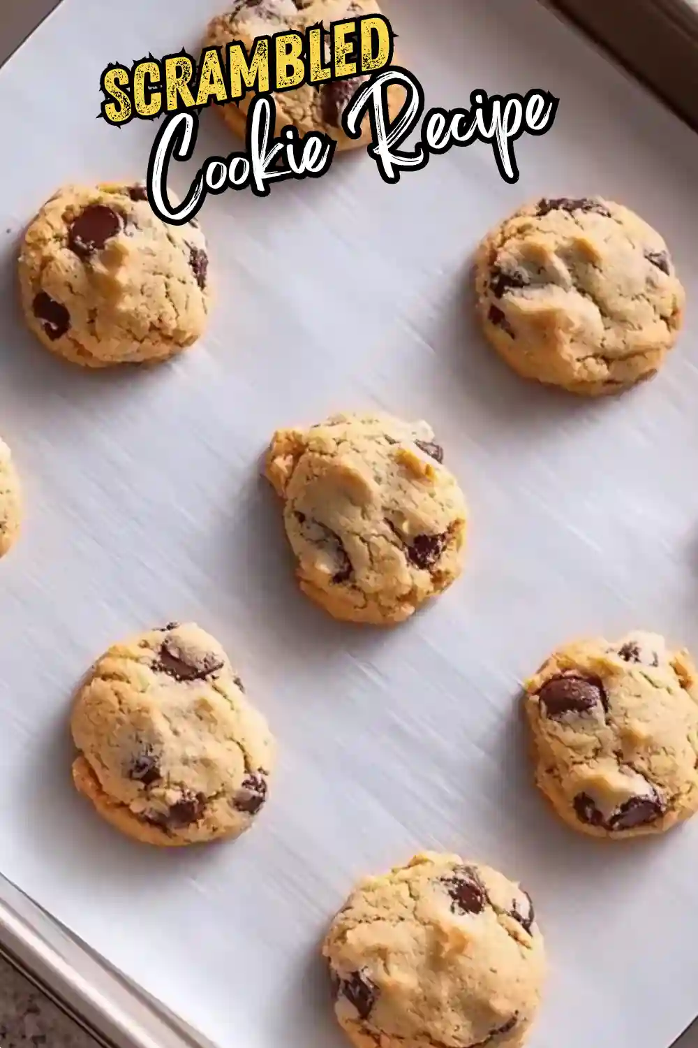 Scrambled Cookie Recipe 1
