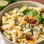 Creamy Street Corn Pasta Salad