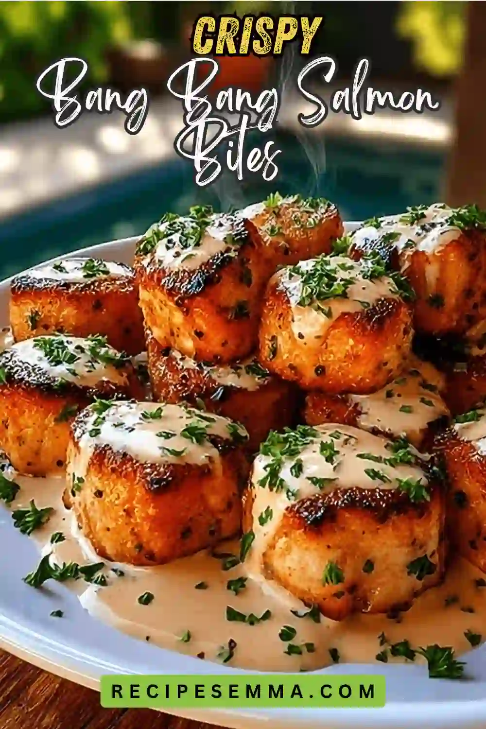 Crispy Bang Bang Salmon Bites Recipe That Brings the Crunch