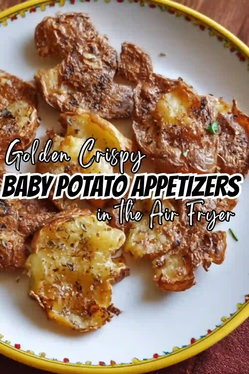 Air Fryer Smashed Potatoes