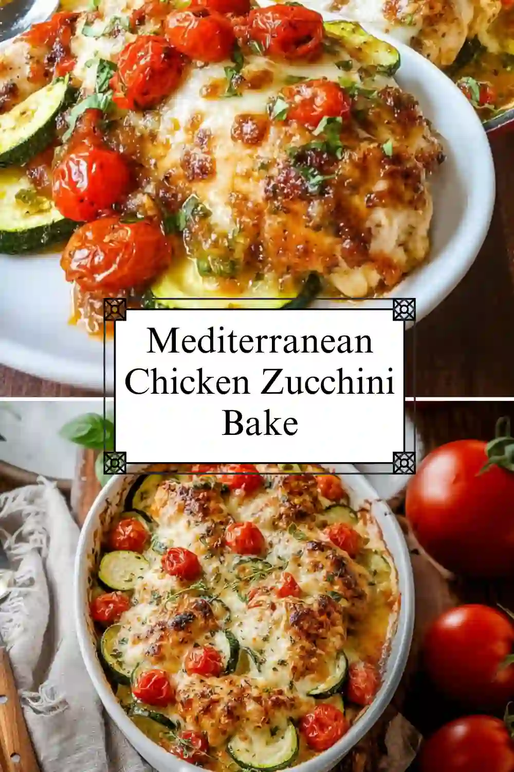 Chicken Zucchini Bake – Healthy Weeknight Dinner