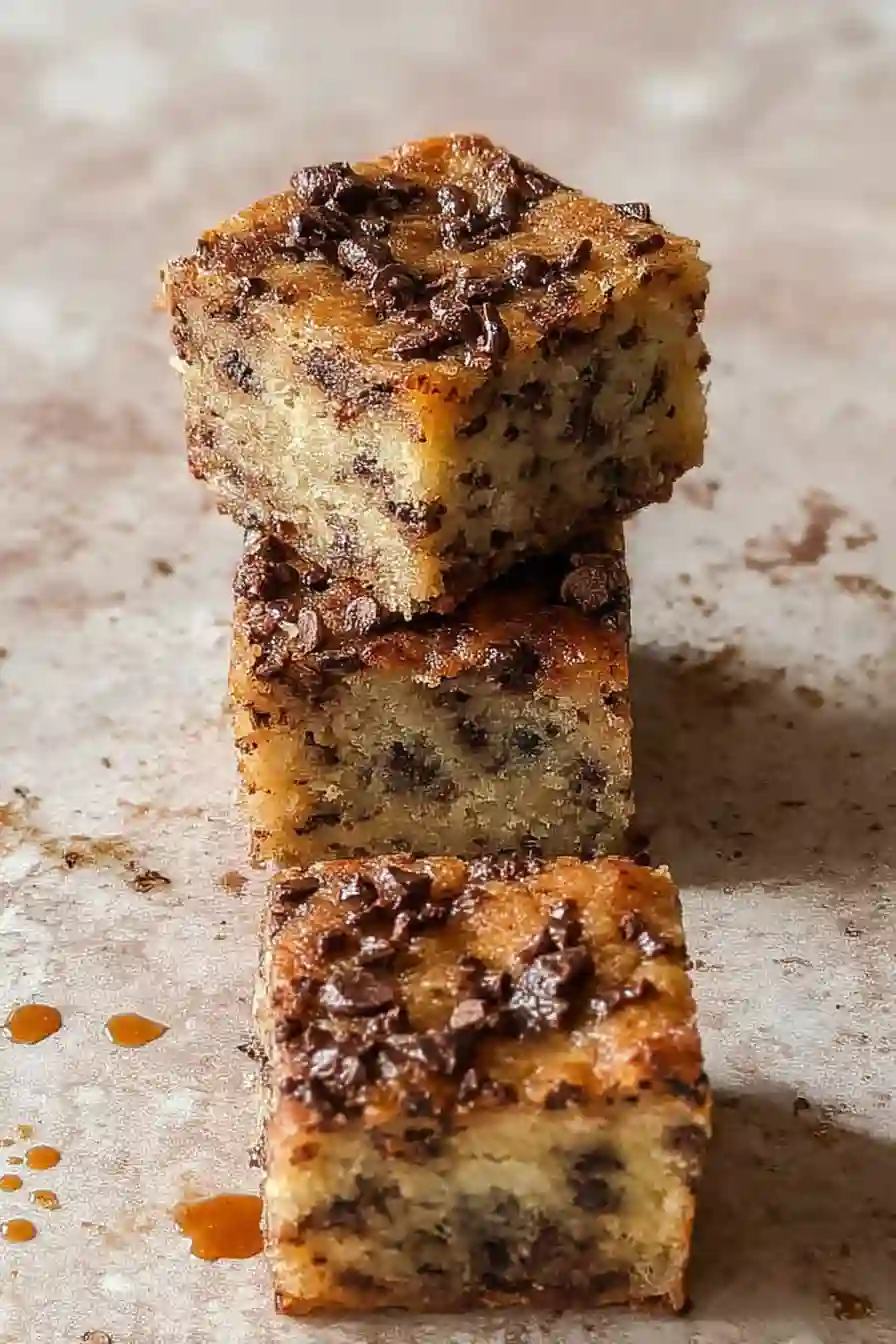 Chocolate Chip Banana Bars Recipe – Moist & Chewy Treat