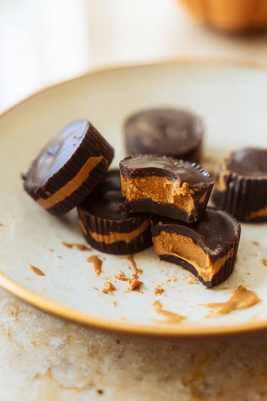 Chocolate Pumpkin Butter Cups – Healthy Fall Treat