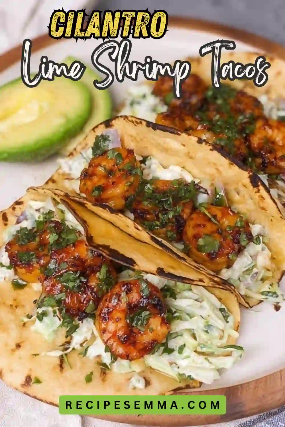 Cilantro Lime Shrimp Tacos 1