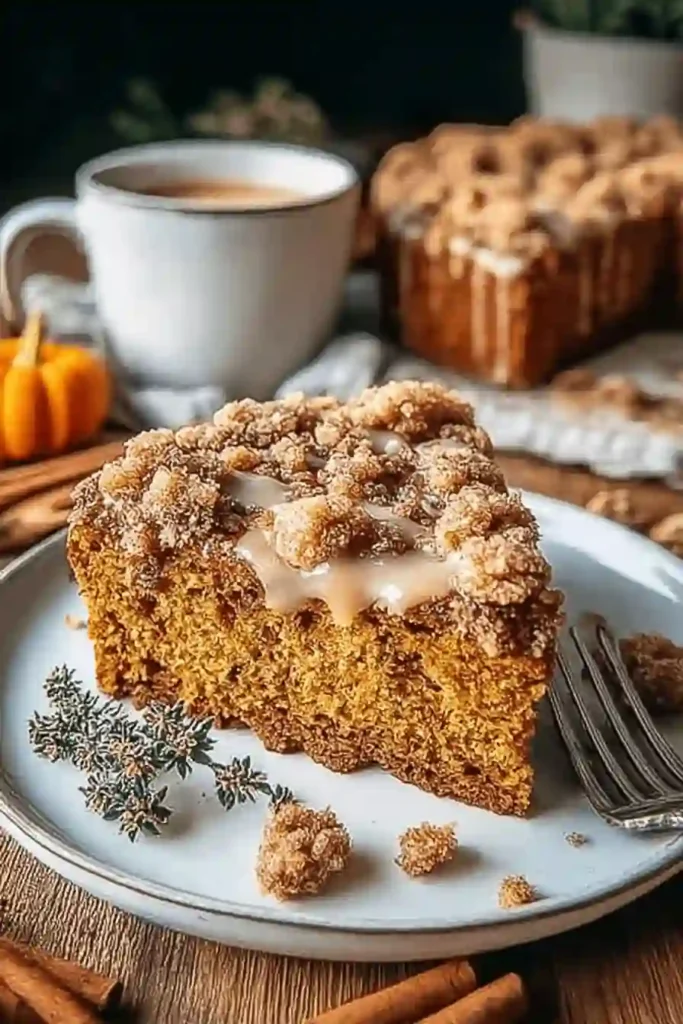 Cozy Pumpkin Coffee Cake