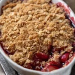 Cranberry Apple Crisp 1