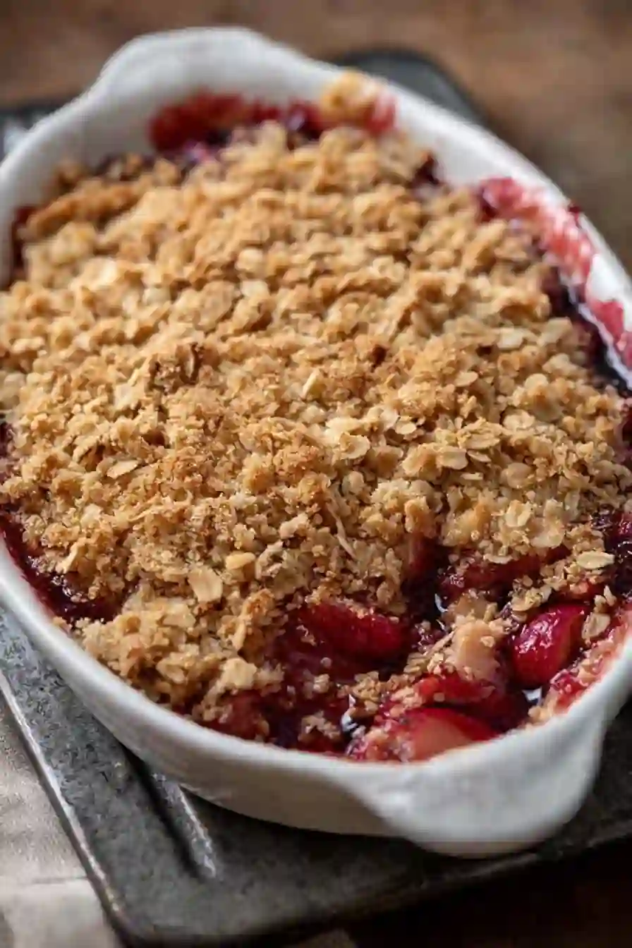 The Best Cranberry Apple Crisp
