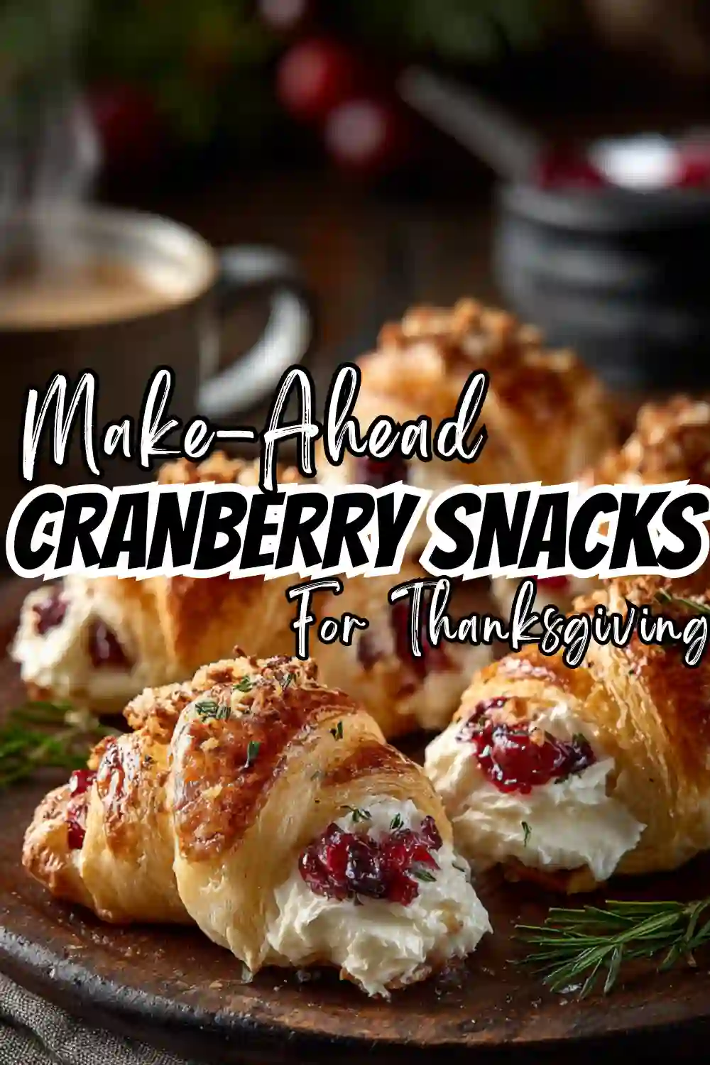Cranberry Cream Cheese Crescent Bites 5 Cranberry Cream Cheese Crescent Bites