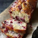 Cranberry Lemon Poppyseed Loaf 1