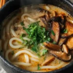 Creamy Miso Udon Soup with Teriyaki Mushrooms 5 Creamy Miso Udon Soup with Teriyaki Mushrooms