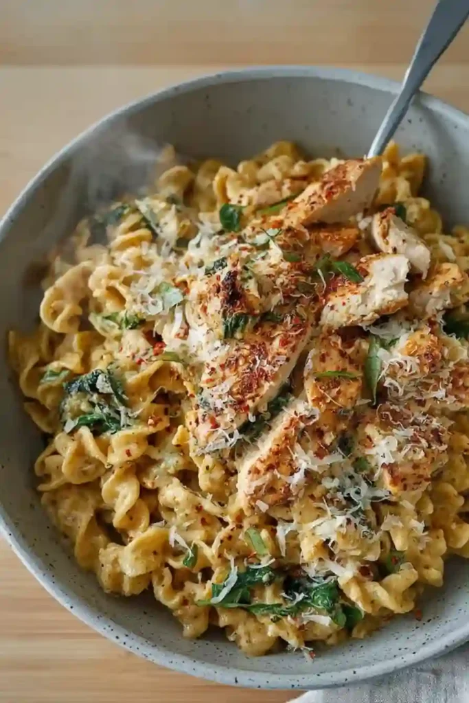 Creamy Parmesan Chicken Pasta – The Ultimate Comfort Dinner 4 Creamy Parmesan Chicken Pasta