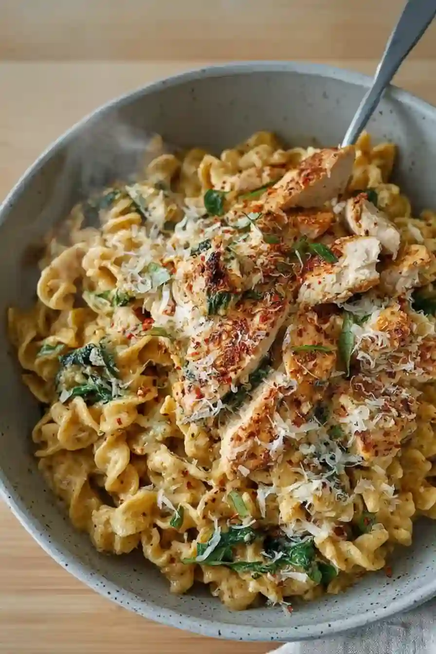 Creamy Parmesan Chicken Pasta – The Ultimate Comfort Dinner