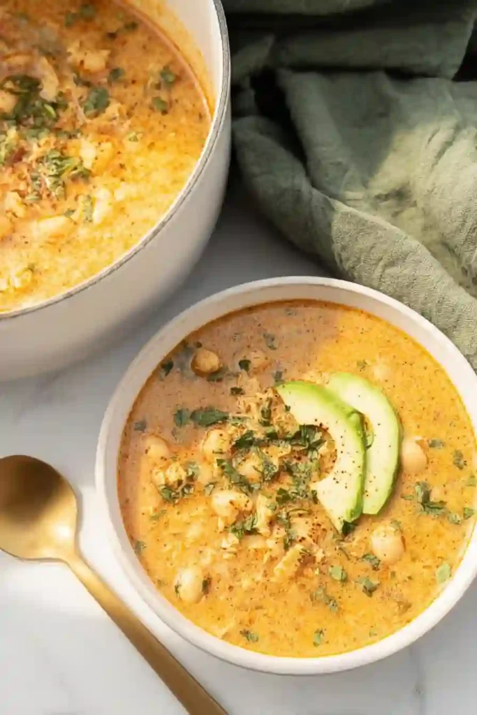 Creamy Vegan White Bean Chili Recipe