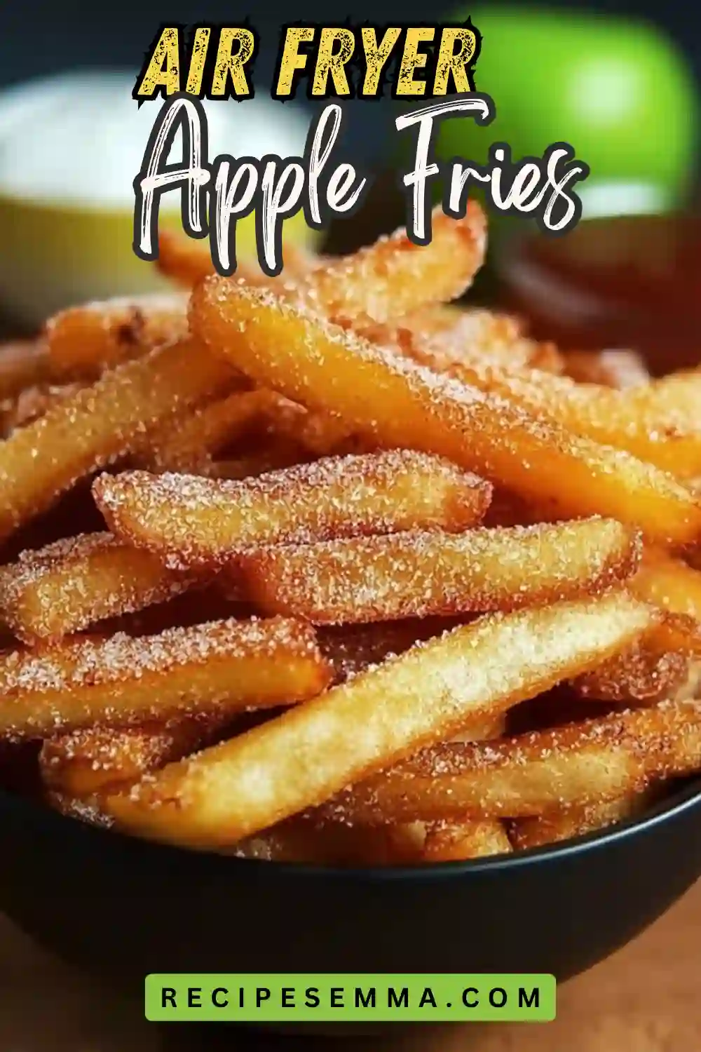 Crispy Air Fryer Apple Fries That Everyone Will Love!