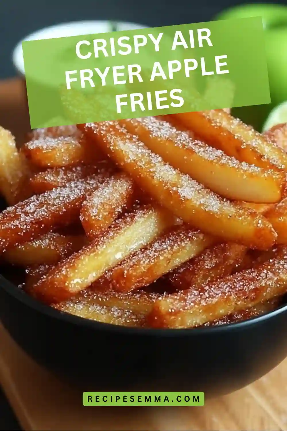 Crispy Air Fryer Apple Fries 3