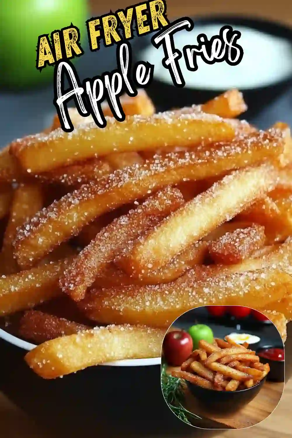 Crispy Air Fryer Apple Fries