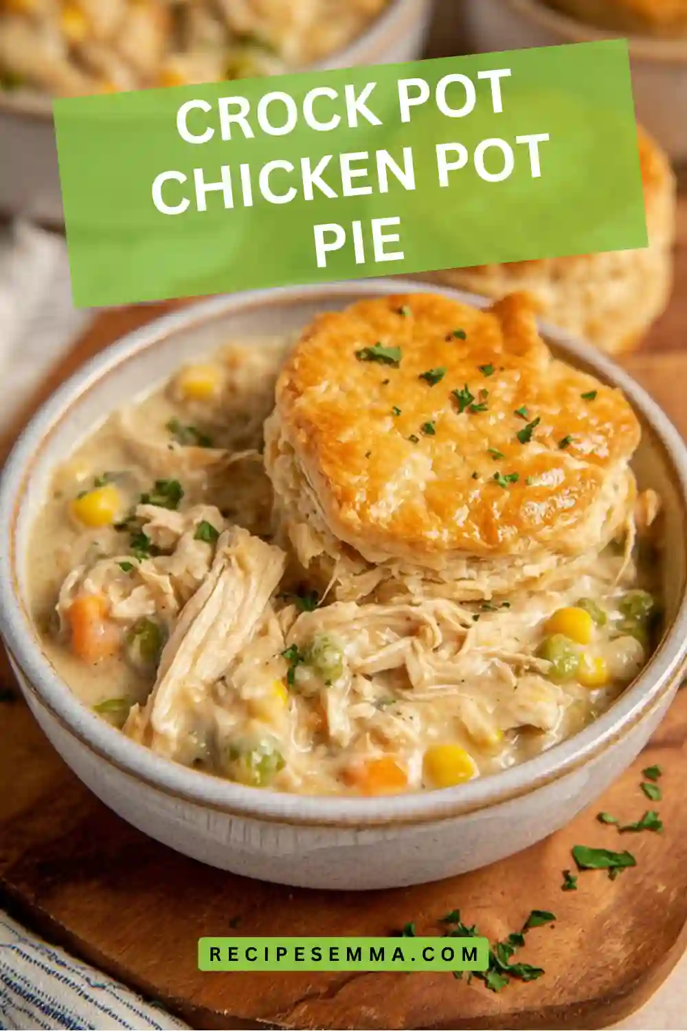Crock Pot Chicken Pot Pie