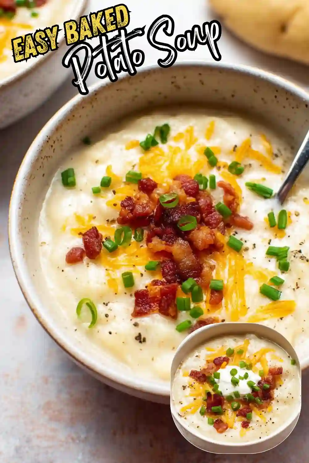 Easy Baked Potato Soup