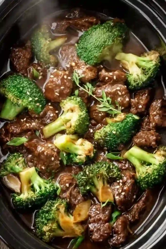 Ultimate Easy Slow Cooker Beef and Broccoli – Quick & Savory Crockpot Dinner 3 Easy Slow Cooker Beef and Broccoli