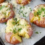 Garlic Smashed Red Potatoes