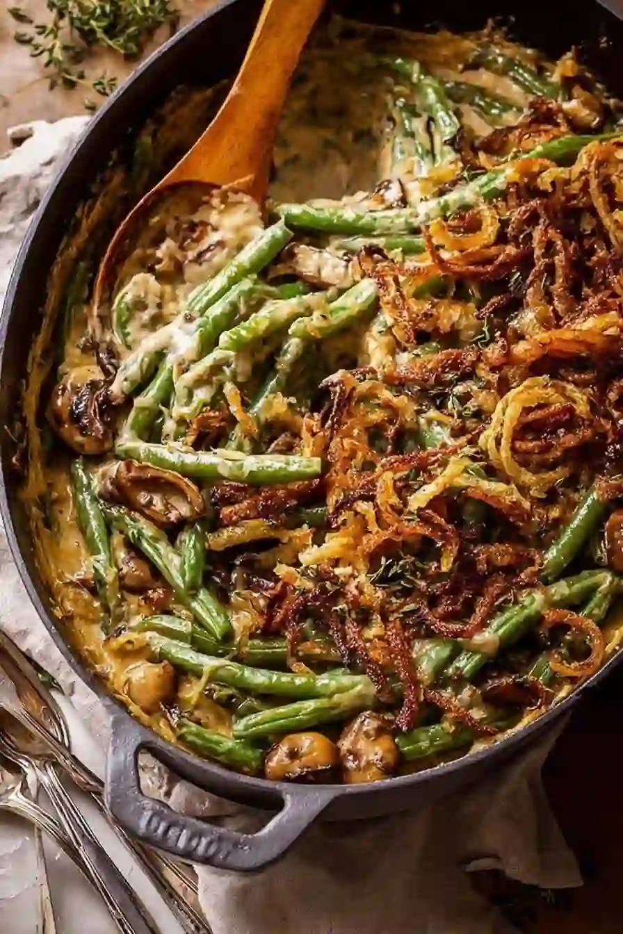 Homemade Green Bean Casserole (From Scratch)