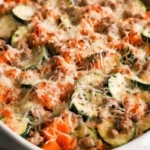 Ground Turkey Sweet Potato Bake