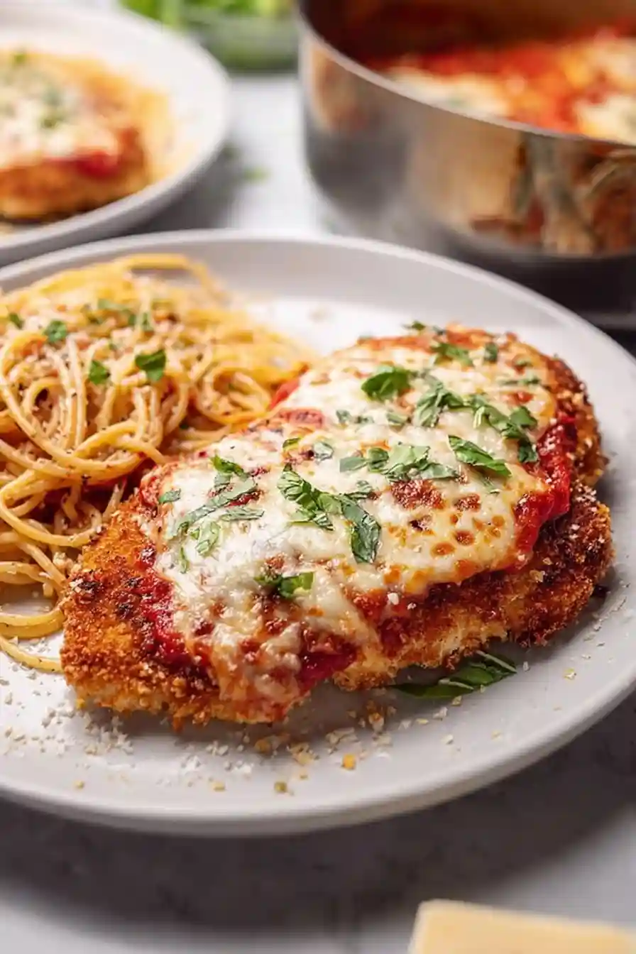 Healthy Baked Chicken Parmesan Recipe for Dinner
