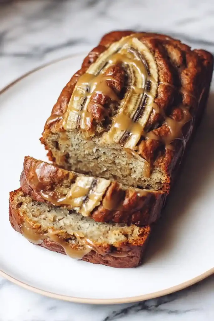 Honey Vanilla Banana Bread recipe