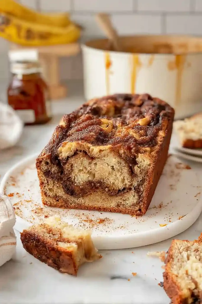 Irresistible Homemade Cinnamon Swirl Banana Bread