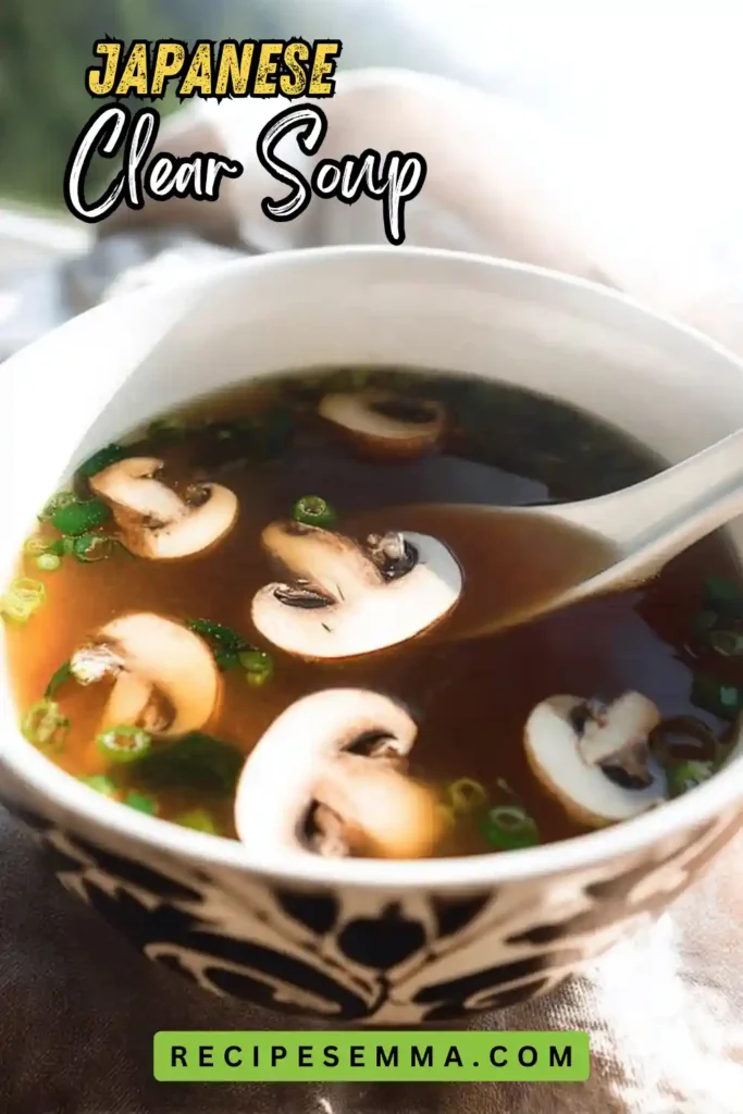 Japanese Clear Soup That1