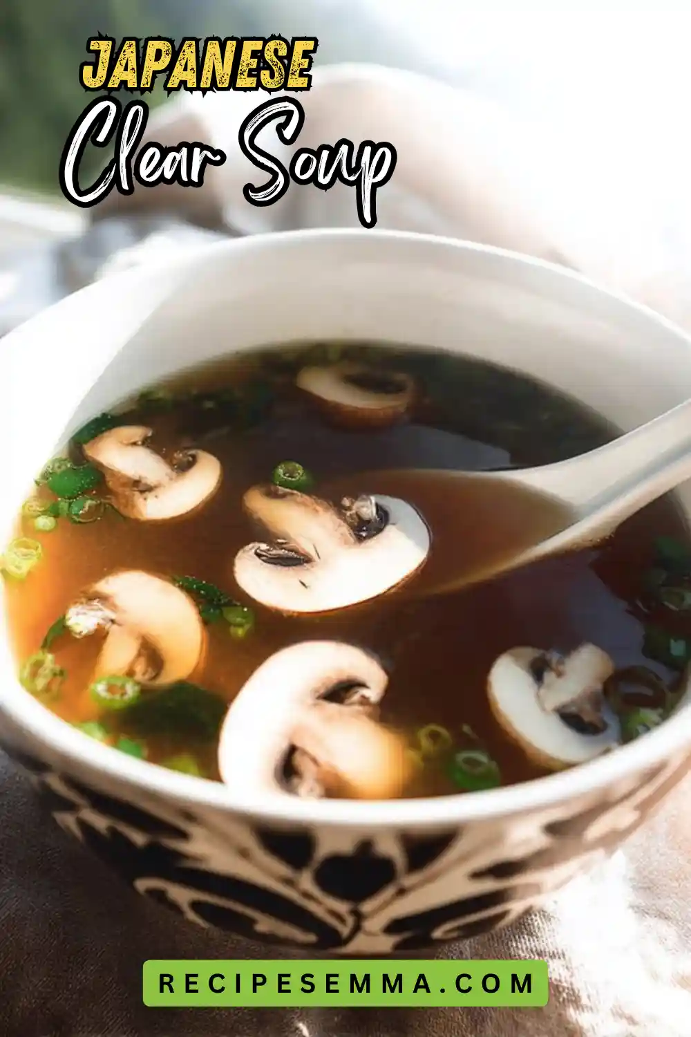 Japanese Clear Soup That Soothes the Soul 🍜