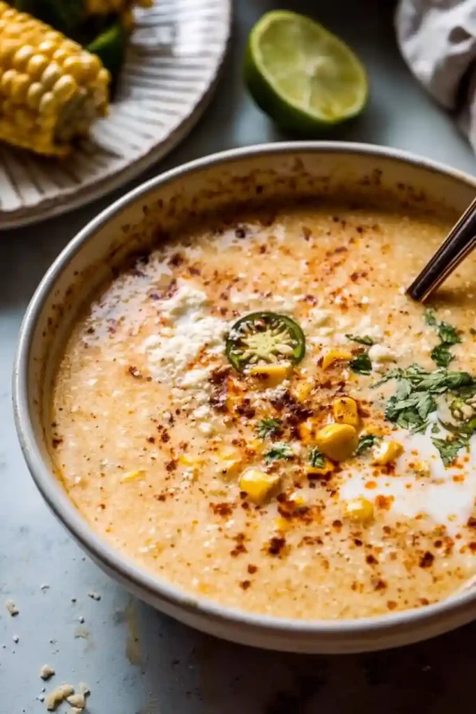 Mexican Street Corn Soup Recipe