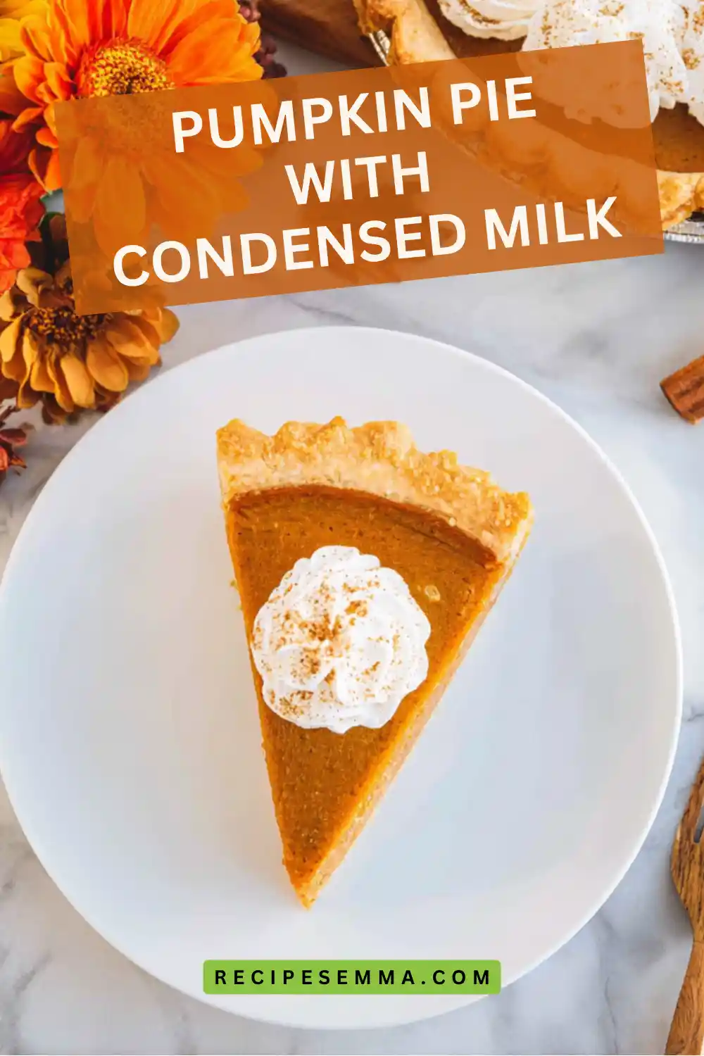 Pumpkin Pie with Condensed Milk