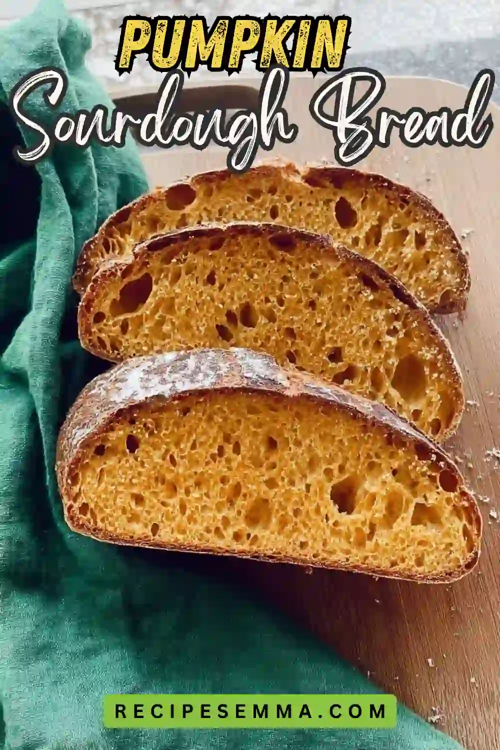 Pumpkin Sourdough Bread2