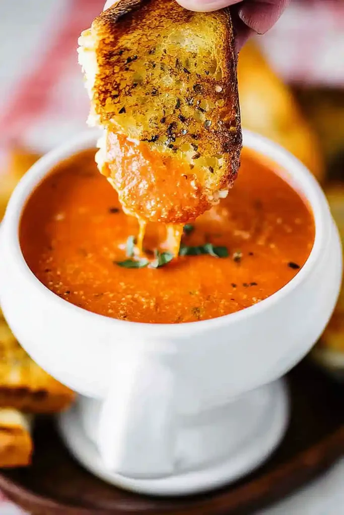 Roasted Tomato Basil Soup