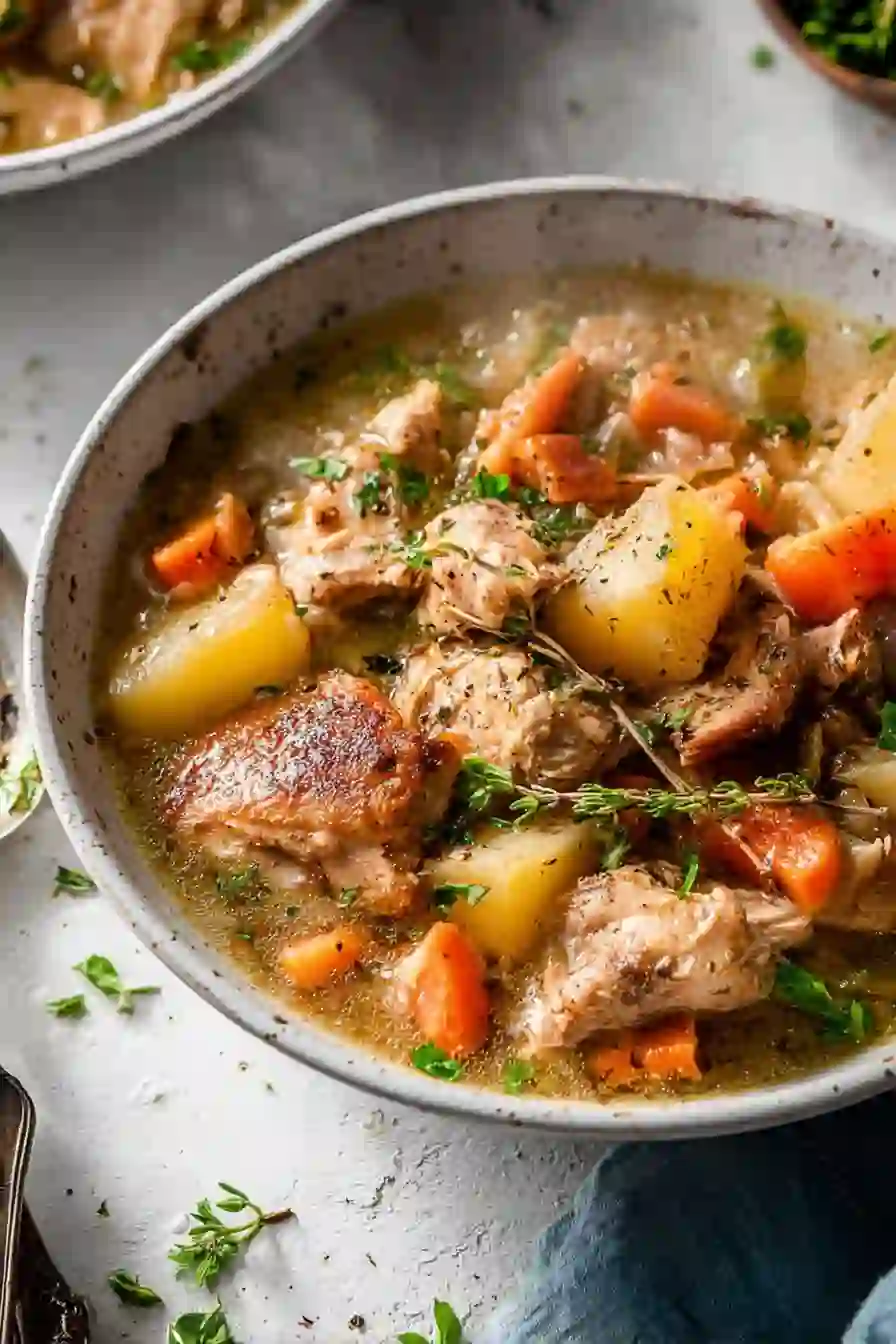 Slow Cooker Chicken Stew – Cozy Comfort in a Bowl