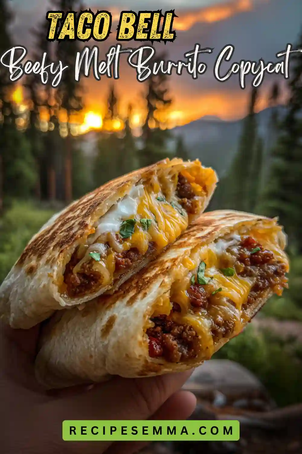 Taco Bell Beefy Melt Burrito1