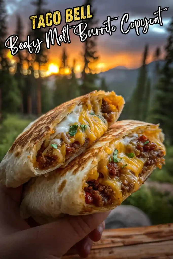 Taco Bell Beefy Melt Burrito2