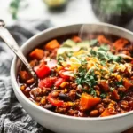 Cozy Turkey Sweet Potato Chili with Fall Flavors 3 Turkey Sweet Potato Chili