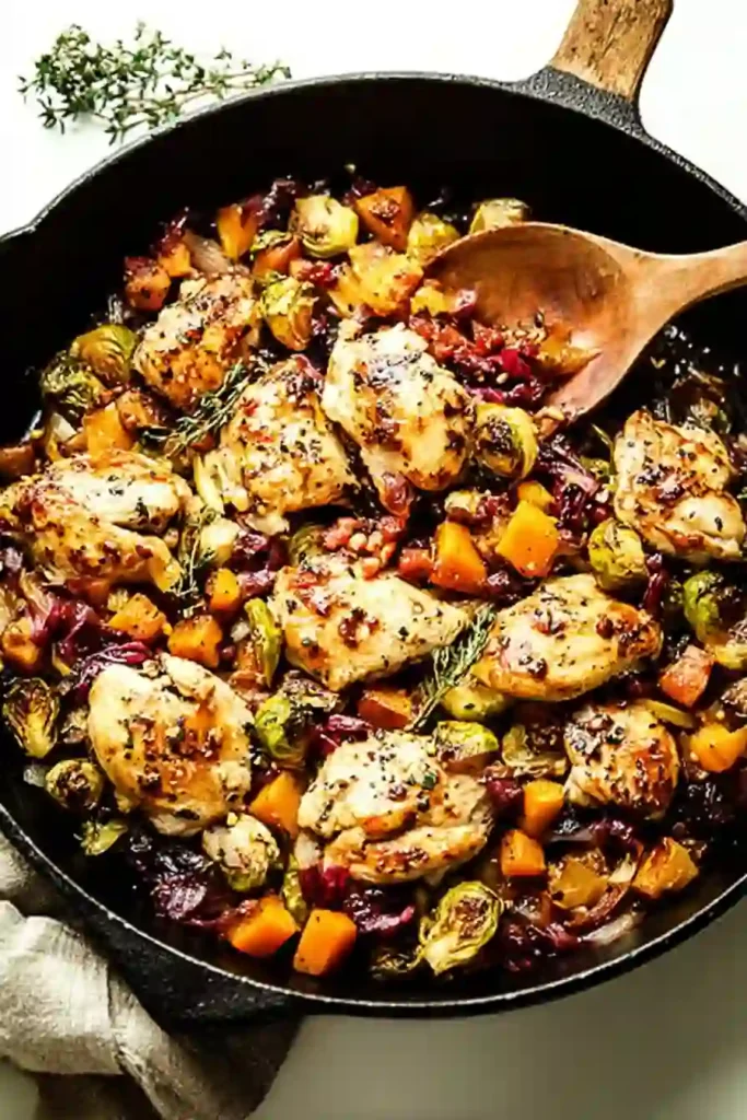 Autumn Harvest Chicken Skillet