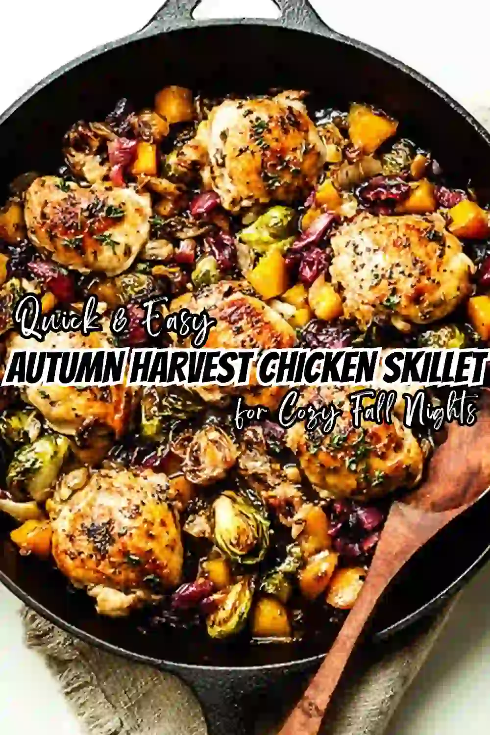 Autumn Harvest Chicken Skillet