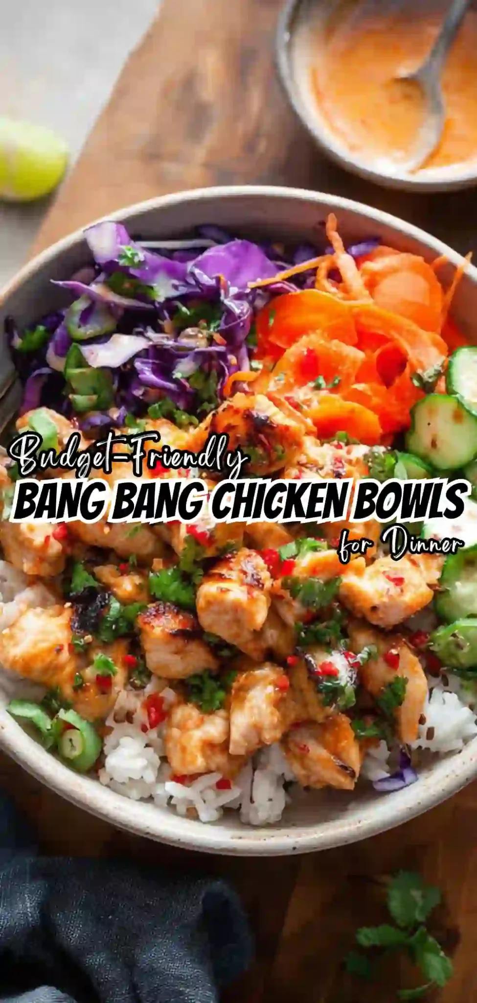 Bang Bang Chicken Bowls