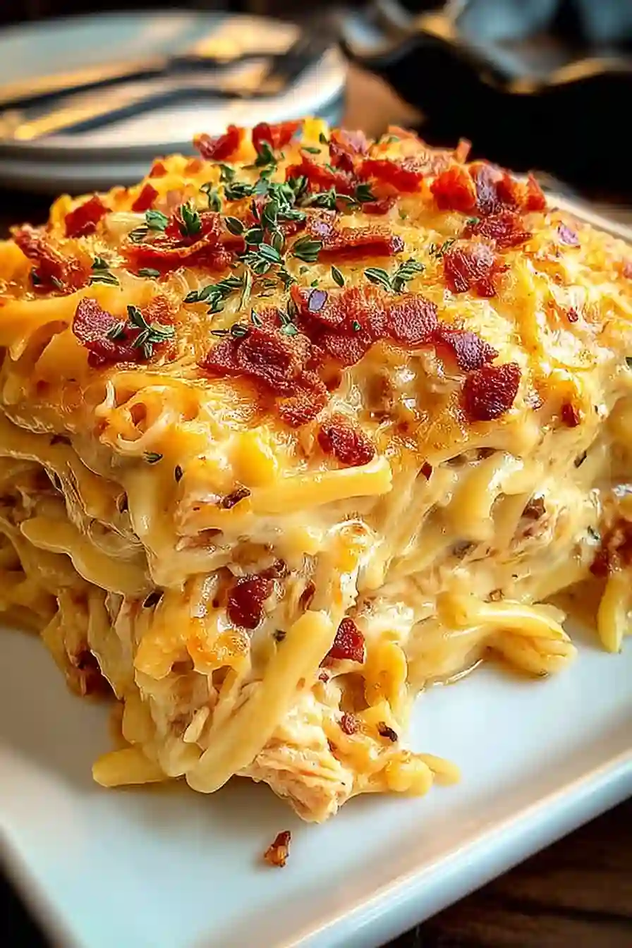 Spicy Southern Cheesy Chicken Spaghetti Casserole – Best Easy Summer Dinner Recipe