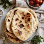 Cottage Cheese Garlic Naan (High Protein