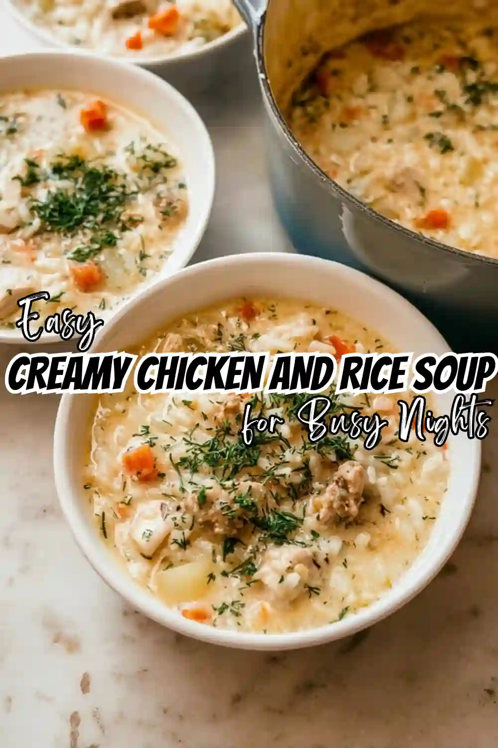 Creamy Chicken and Rice Soup