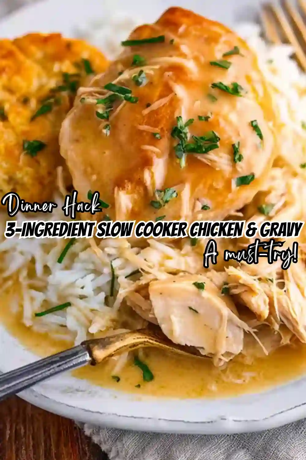 Crockpot Chicken and Gravy