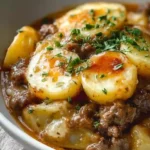 Crockpot Hamburger Potato Casserole