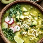 Crockpot Mexican Chicken Pozole Verde Recipe