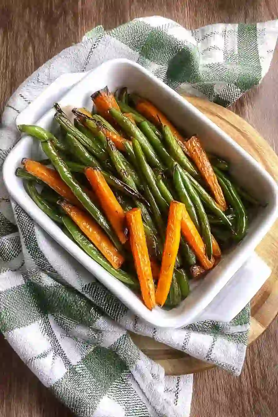 Roasted Green Beans and Carrots Recipe for a Healthy Side Dish